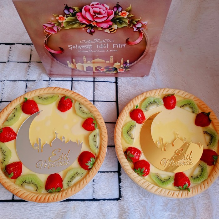 

New! Tart susu edisi hampers idul Fitri lebaran box gift card buah Idul Fitri