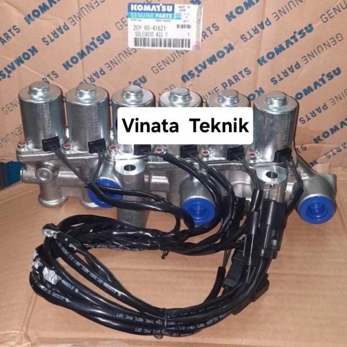Block Solenoid Assy Blok Selenoid Kom Pc200-8, 20Y-60-41621 20Y6041621 Good