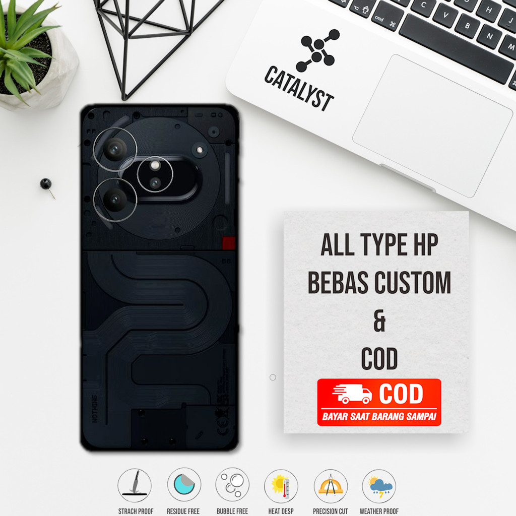 Garskin Hp Realme GT 6 Full Body something Kode qzf buy 1 Get 2