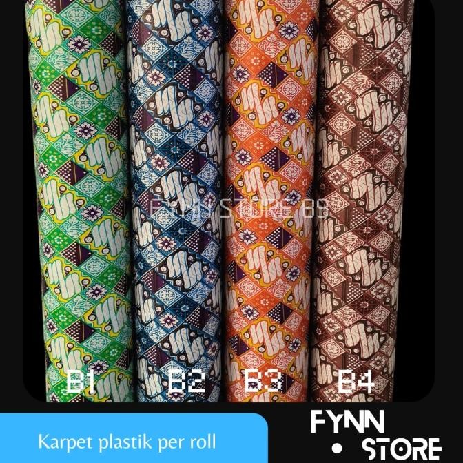 Karpet Lantai Plastik per roll motif B Terlaris