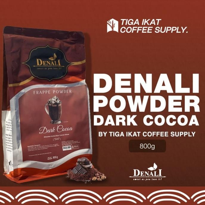 

Denali Dark Cocoa Powder - Powder Drink - Minuman Bubuk