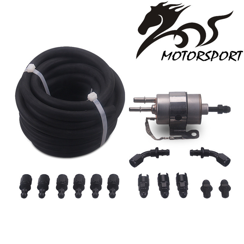 DAMO LS Conversion Fuel Injection Line Fitting Adapter Kit EFI FI w/ Filter/Regulator