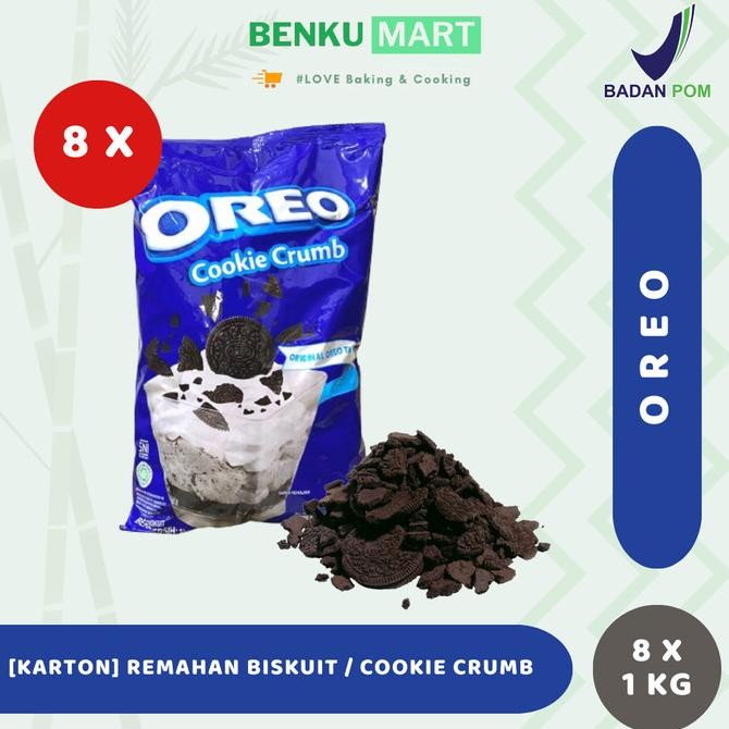 

[KARTON] Oreo Cookie Crumb 1 kg