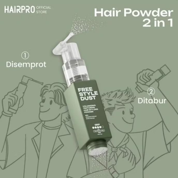 HAIRNERDS PROFESSIONAL HAIR VOLUME STYLING POWDER - HAIR POWDER