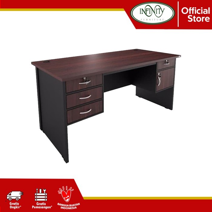 Meja Kantor Manager 1 Biro Nst 1080