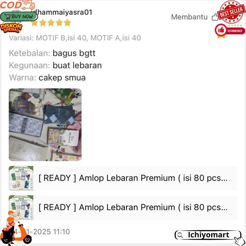 

[ Ready Stok] Amplop Lebaran Premium Exclusive Super Tebal / Amplop Idul Fitri / Amplop Hari Raya / Angpao Lebaran D Ramadhan Sale