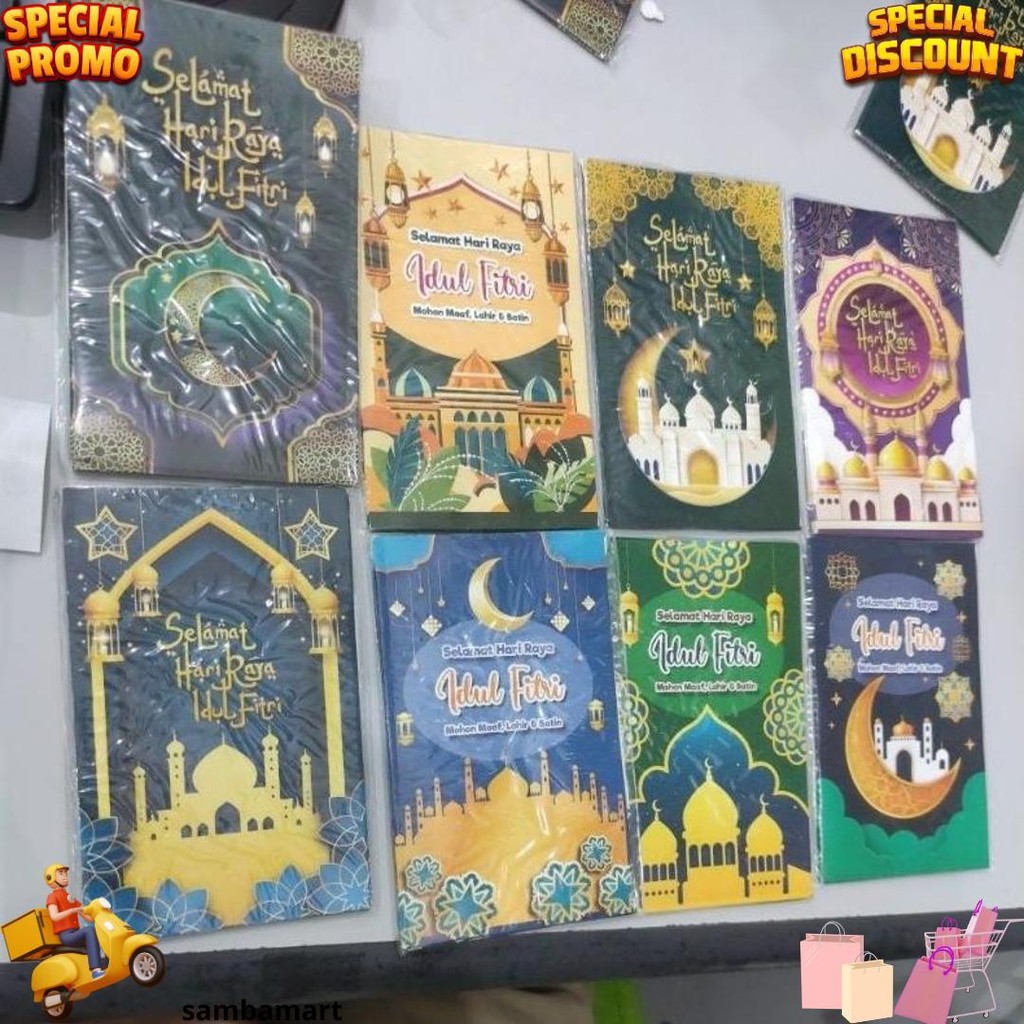 

Amplop Lebaran 1 Bungkus Isi 8Pcs Angpao Lebaran D Promo Puncak