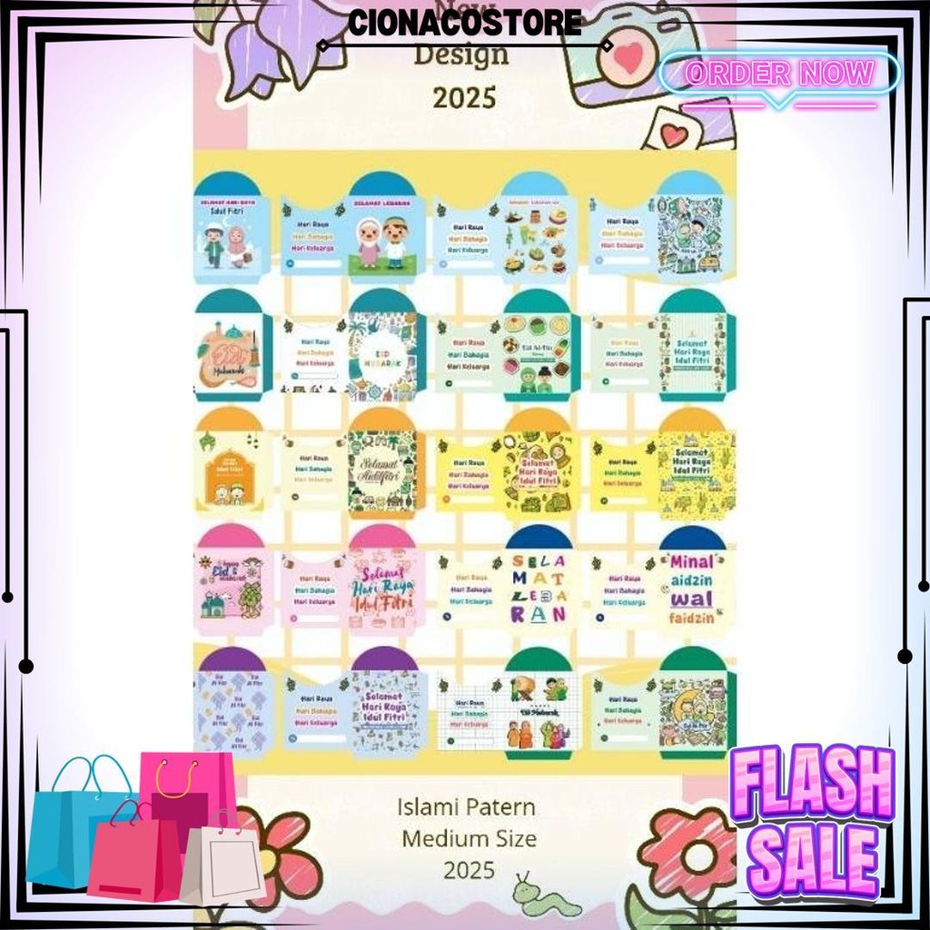 

Amplop Lebaran 2025 Paket Usaha Termurah 500 Pcs [Siap Pakai / Tidak Perlu Lem] D Ramadhan Sale