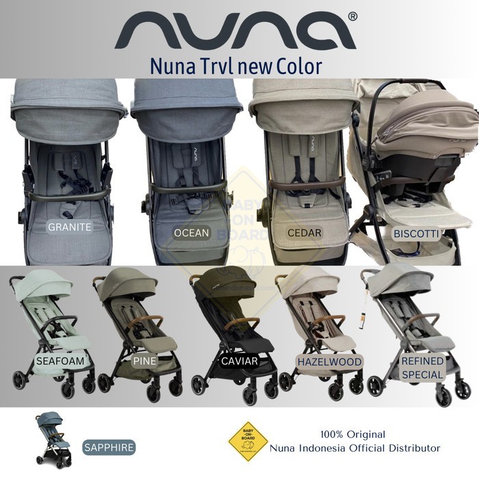 Nuna Trvl Stroller Kereta Dorong Bayi