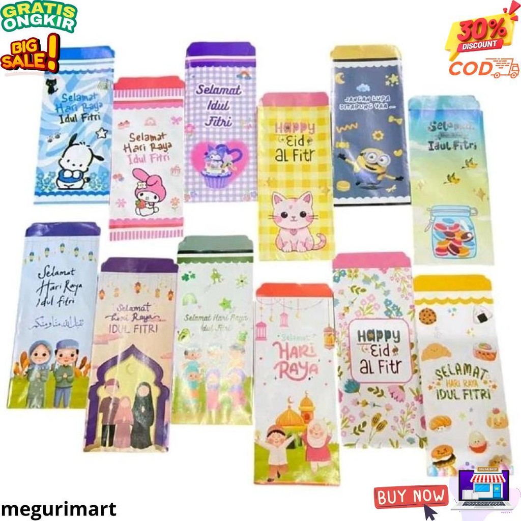 

Amplop Lebaran / Amplop Idul Fitri Ukuran Jumbo (Isi 10 Pcs) Jumbo D Cod