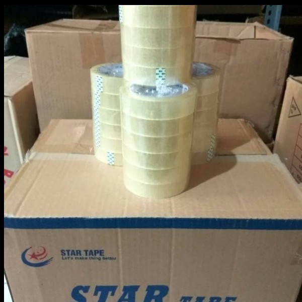 

( KHUSUS GOJEK GRAB ) 1 DUS ISOLASI 24MM X 80Y SOLASI SELOTIP 1 INCH