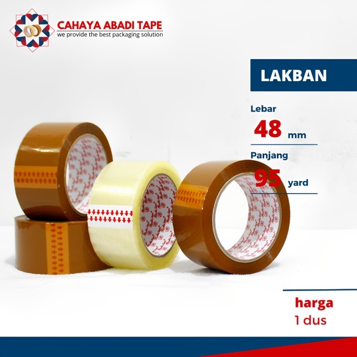

LAKBAN BODHI UK 48 MM X 95 YARD PER DUS