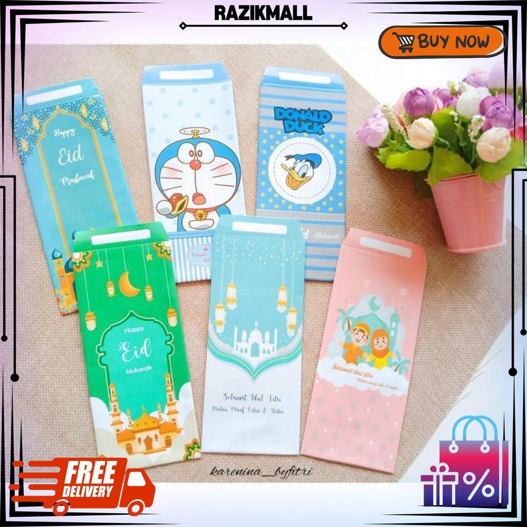 

Amplop Idul Fitri Isi 5 Pcs Bisa Pilih Motif Ukuran Panjang D Promo Puncak