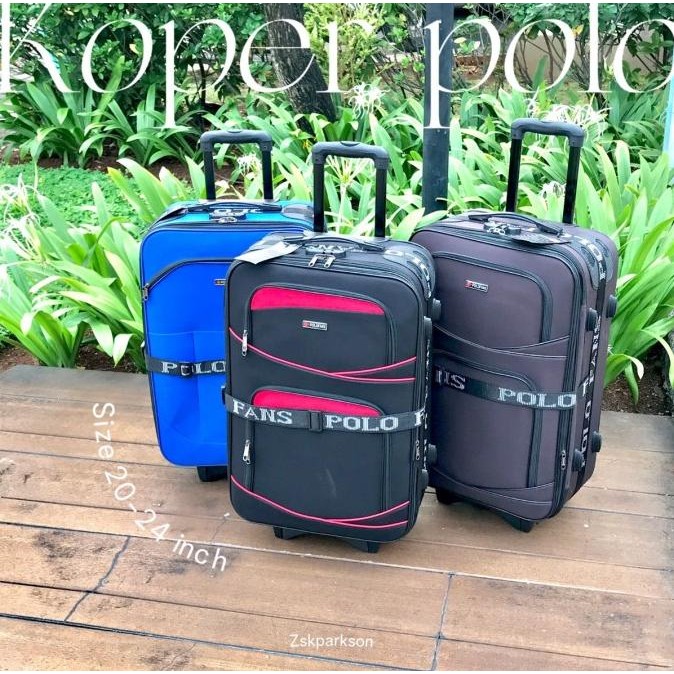 Murah Koper Polo Koper Kain 20 Inch 24 Inch Koper Bagasi Koper Bahan