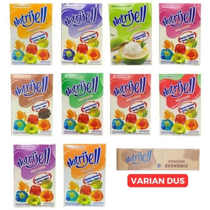

Nutrijell 10gr Per Karton Dus 144pcs Var Grosir