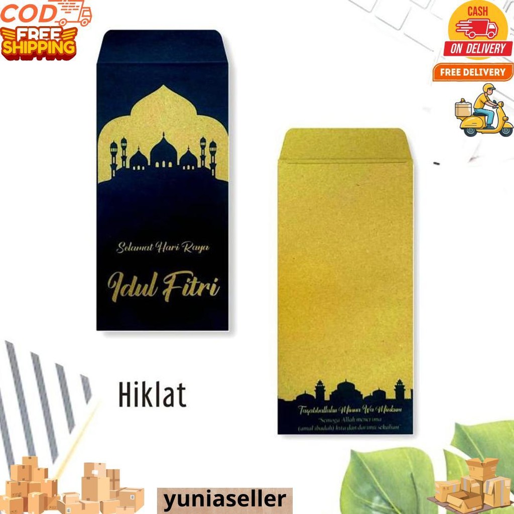 

[Banyak Varian] Amplop Lebaran Idul Fitri 2025 Isi 10 Unik, Amplop Murah, Angpao Lebaran Idul Fitri D Promo Puncak