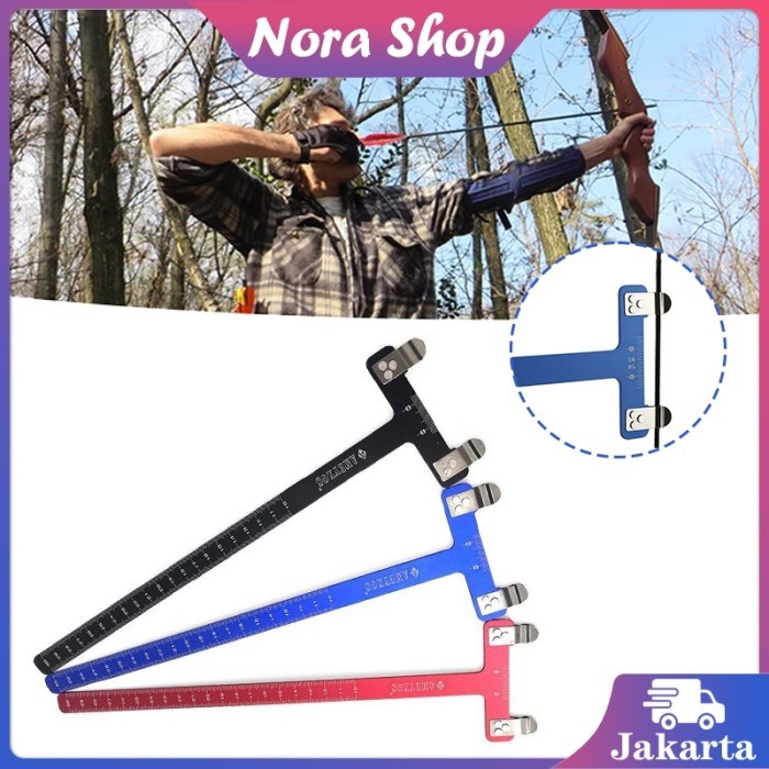 TERLARIS BOW SQUARE FISMIL ELONG T GAUGE FISMIL PANAHAN TOPOINT FISMIL T SCALE PENGGARIS BUSUR PANAH