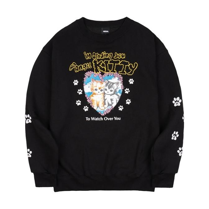 Promo Nrdn Clothing Sweater Crewneck Kitty