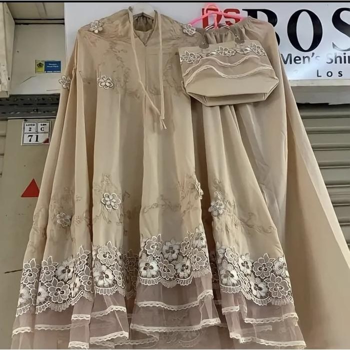 Mukena Dewasa Terbaru Jumbo 2023 Bordiran Original/ Mukena Premium
