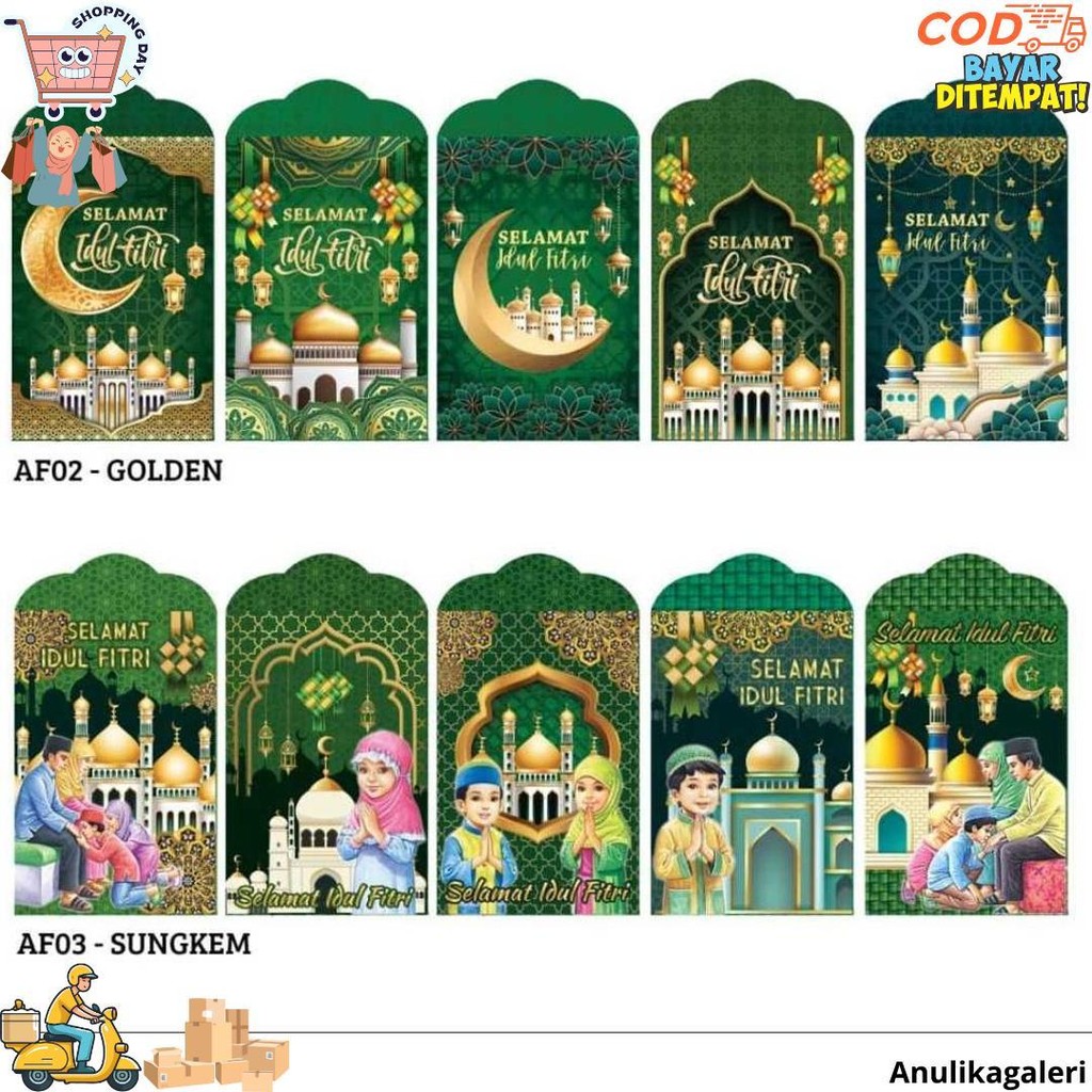 

Amplop Thr Lebaran Ukuran Besar / Kecil D Promo 3.3