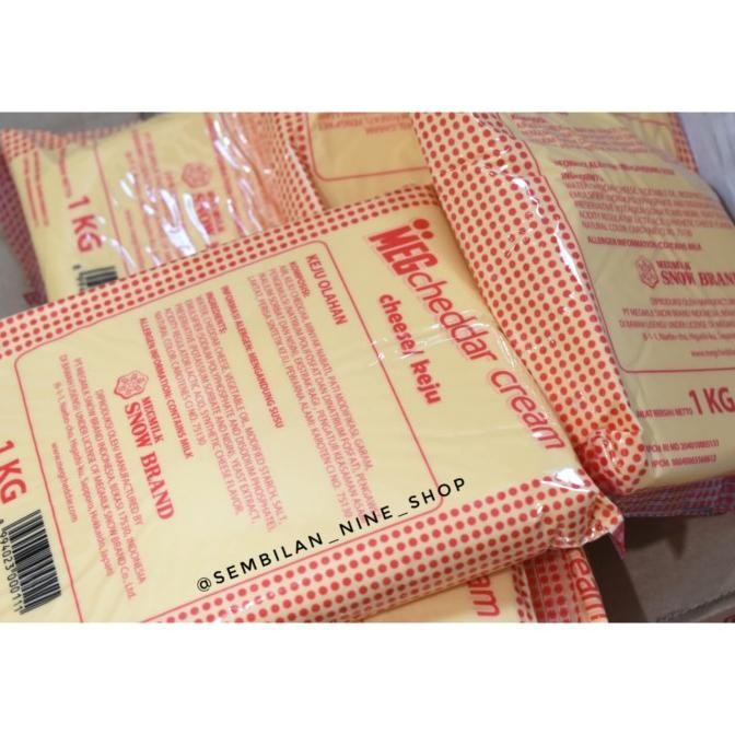 

SIAP KIRIM MEG CHEDDAR CREAM CHEESE 1 KG KRIM KEJU