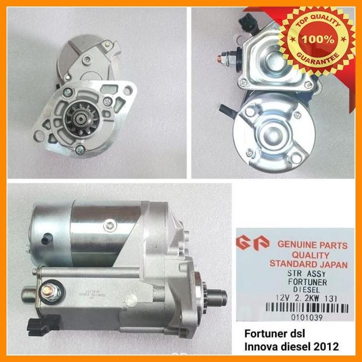 [PDM] STARTER TOYOTA INNOVA DIESEL 2012 ON FORTUNER DIESEL