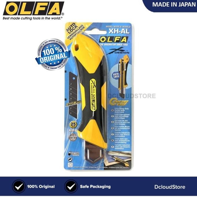 

SIAP KIRIM CUTTER OLFA XH-AL HEAVY DUTY CUTTER BESAR DAN KUAT