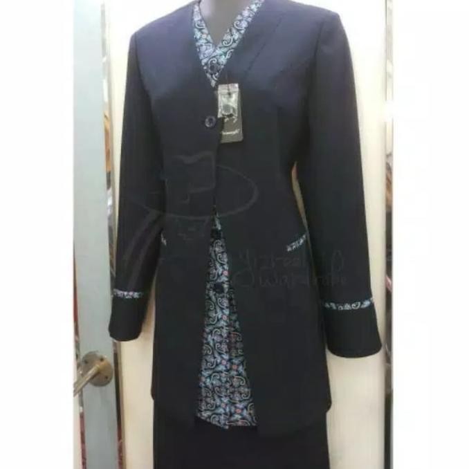 Promo Baju Blazer Pemda Dinas Pdh Guru Dongker Abu Wanita