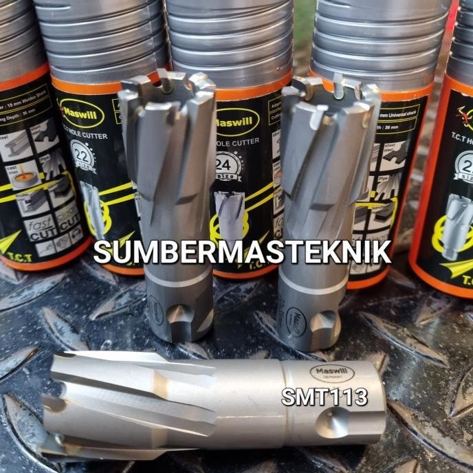 

SIAP KIRIM MATA BOR JETBROACH 22MM JETBROAD TCT ANNULAR CUTTER 22MM MASWILL