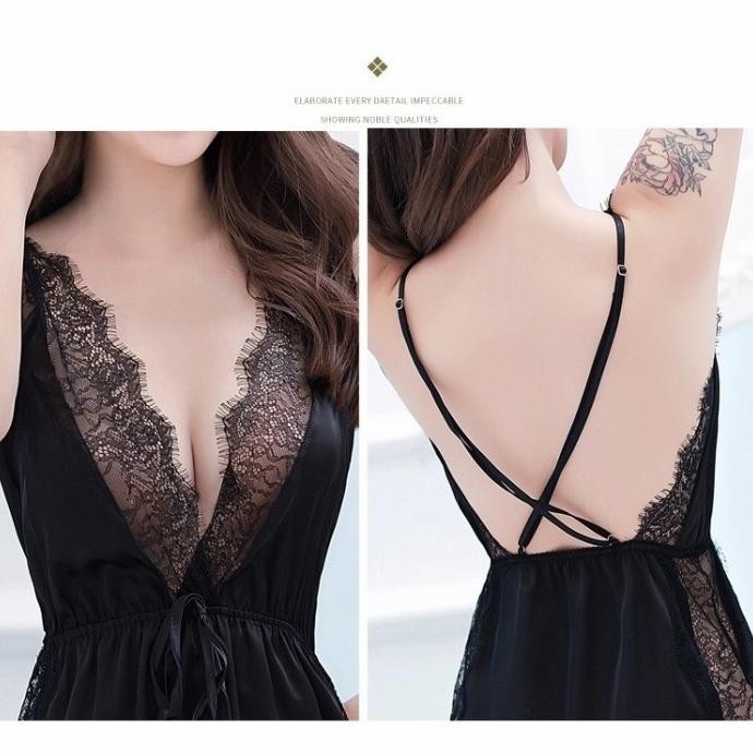 

Lingeries Sexy Baju Tidur-Lingerie Ld 95Cm Original