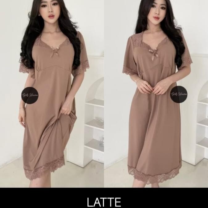 

Lingerie Cantik Gaun Tidur Wanita Spandex Original