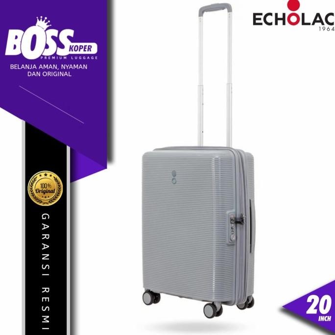 Sale Koper 20 Inch Echolac Hardcase Kabin Expand Tsa + Full Karet