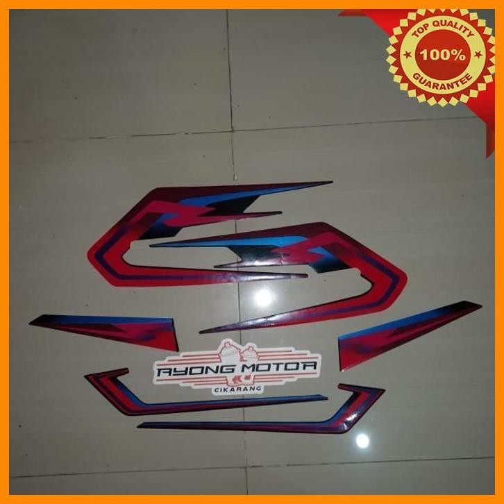 [AMC] STRIPING RX SPESIAL 1997 HITAM (MERAH)