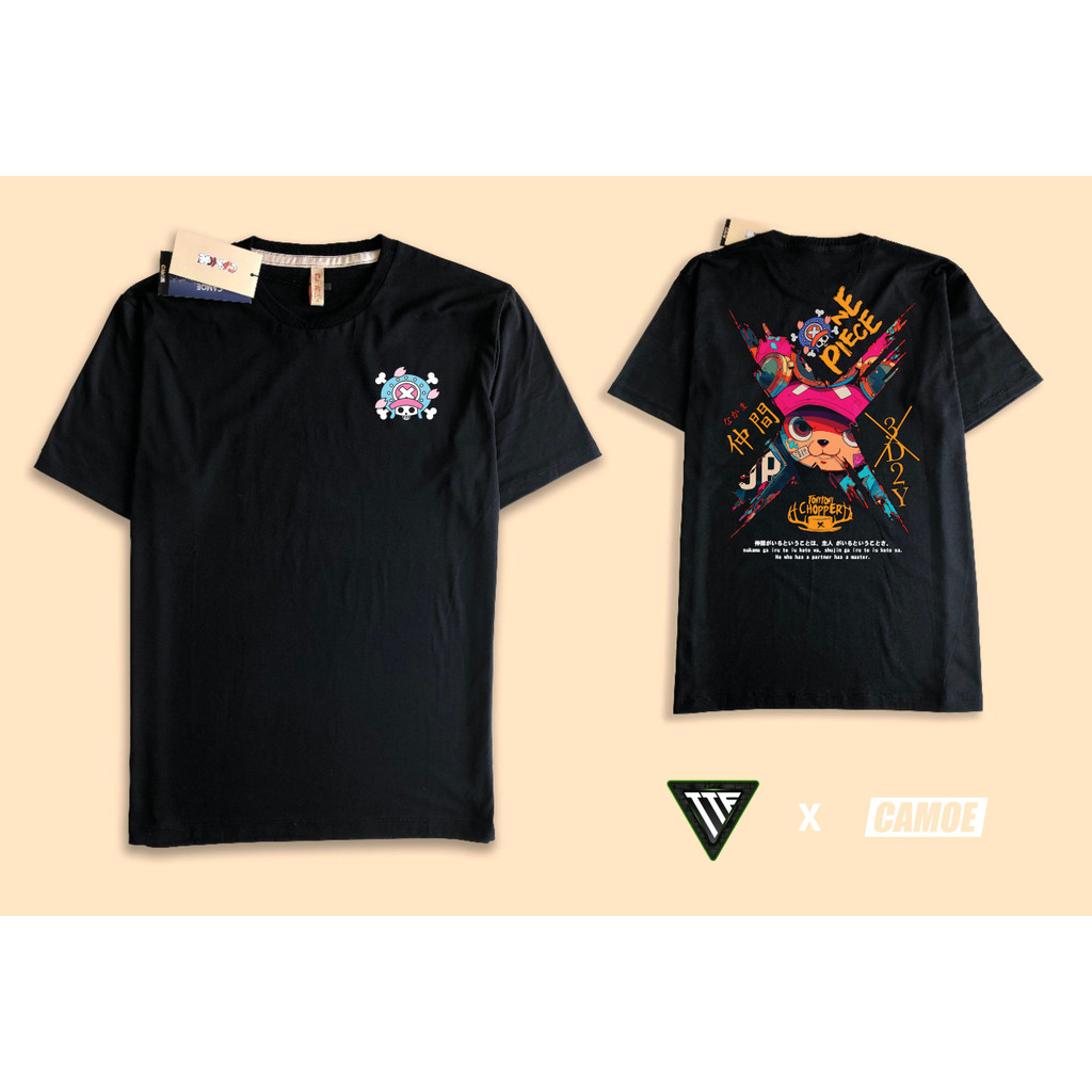 Kaos Tshirt Anime One piece Tony Tony Chopper Nakama