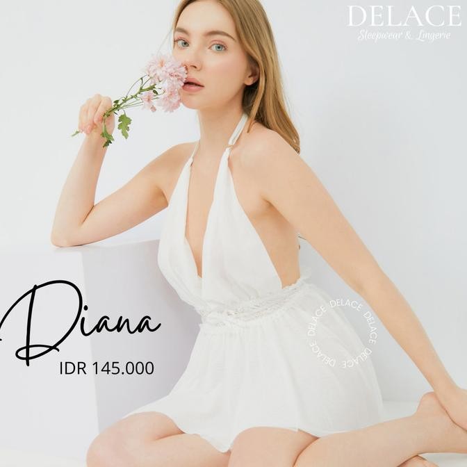 

Diana Delace Lingerie Dress Elegant Sexy V-Neck Original
