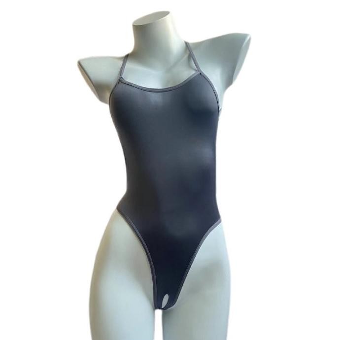 

Lingerie Sexy Wanita Cross-Back One-Piece Lingerie Babydoll A5510 Original