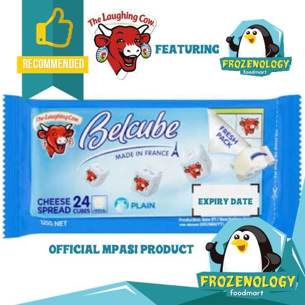 

SIAP KIRIM KEJU BELCUBE CHEESE SPREAD 125 G GR 24 PCS KOTAK BAYI MPASI BABY