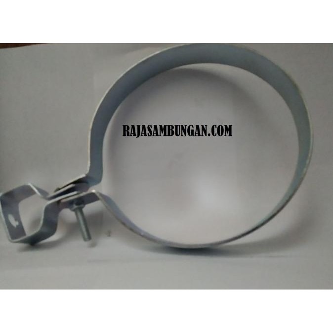Produk Baru Klem Gantung Besi 6 inch Besi Polos Holder Clamp Pengencang Pipa