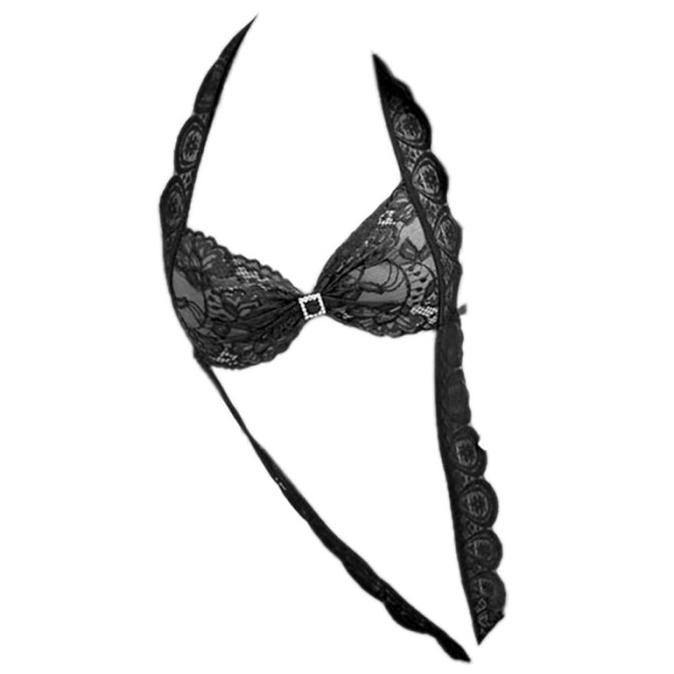 

L1269 Lingerie Baju Tidur Haram Teddy Bikini Open Crotch Sexy Seksi Original