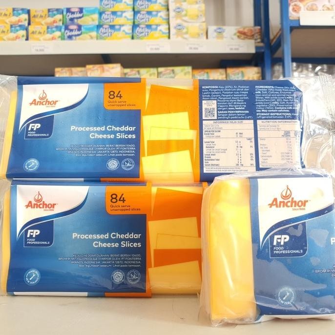 

SIAP KIRIM ANCHOR QUICK SLICE CHEESE REPACK 350GR / KEJU SLICE ORANGE LELEH