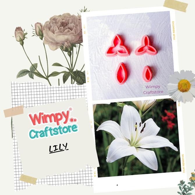 

SIAP KIRIM CETAKAN CUTTER BUNGA LILY CETAKAN KUE KERING CLAY CUTTER