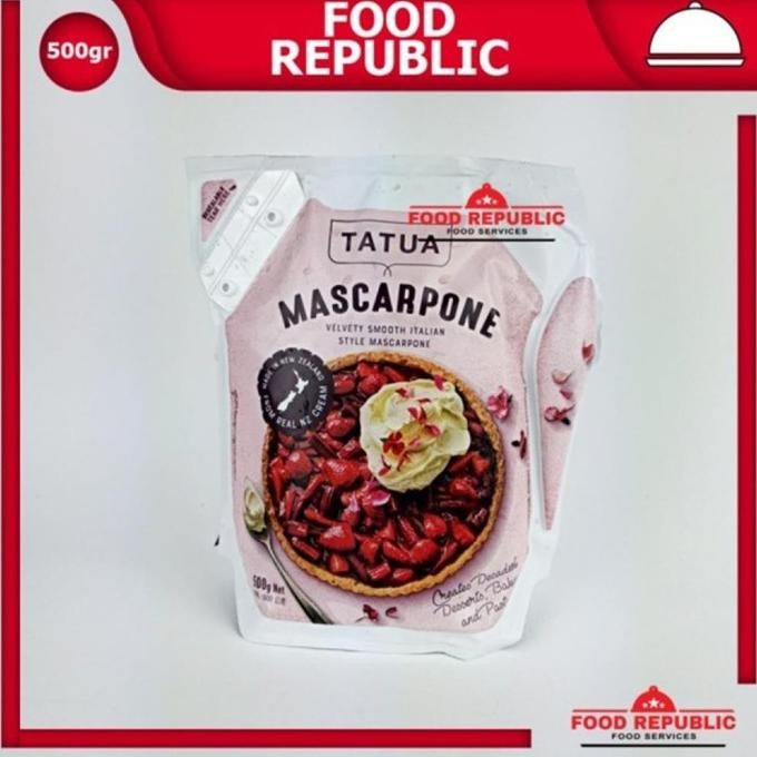

SIAP KIRIM TATUA MASCARPONE CHEESE 500 GR - KEJU IMPORT NEW ZEALAND HALAL ENAK