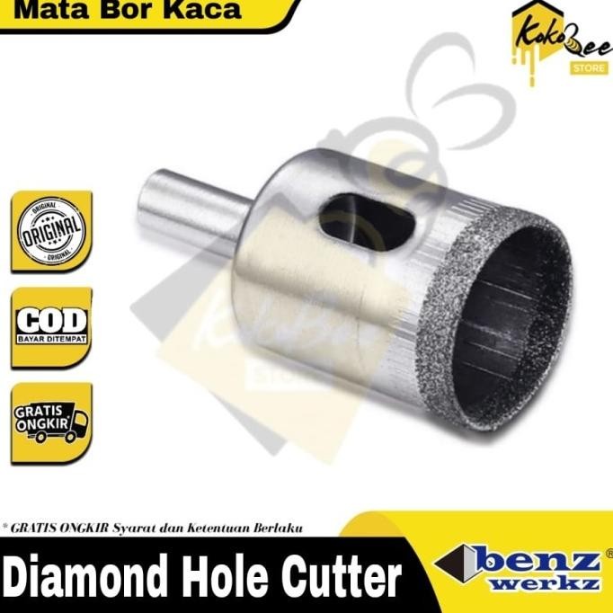 

SIAP KIRIM MATA BOR KACA 65MM / DIAMOND HOLE CUTTER BENZ 65 MM / MATA BOR KERAMIK