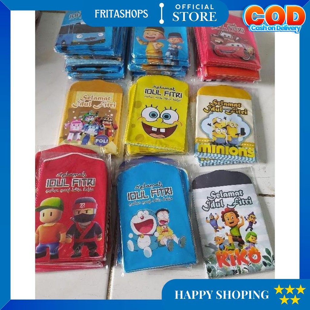 

Amplop Thr Mini/Lucu Isi 10Lembar/2025 D Promo 3.3