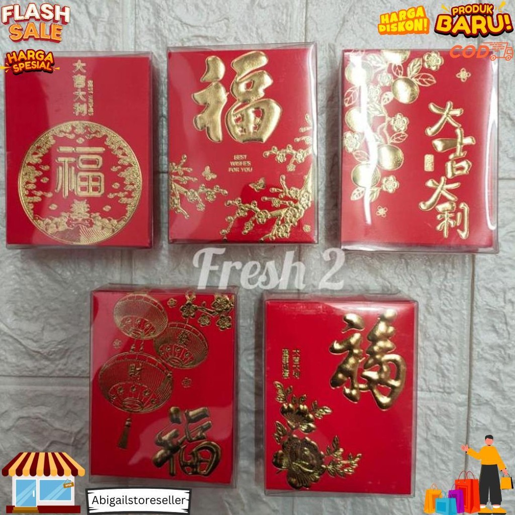 

Angpao Imlek Isi 30 Pcs Umum Ukuran Mini / Angpao Imlek 2025 D Ramadhan Sale
