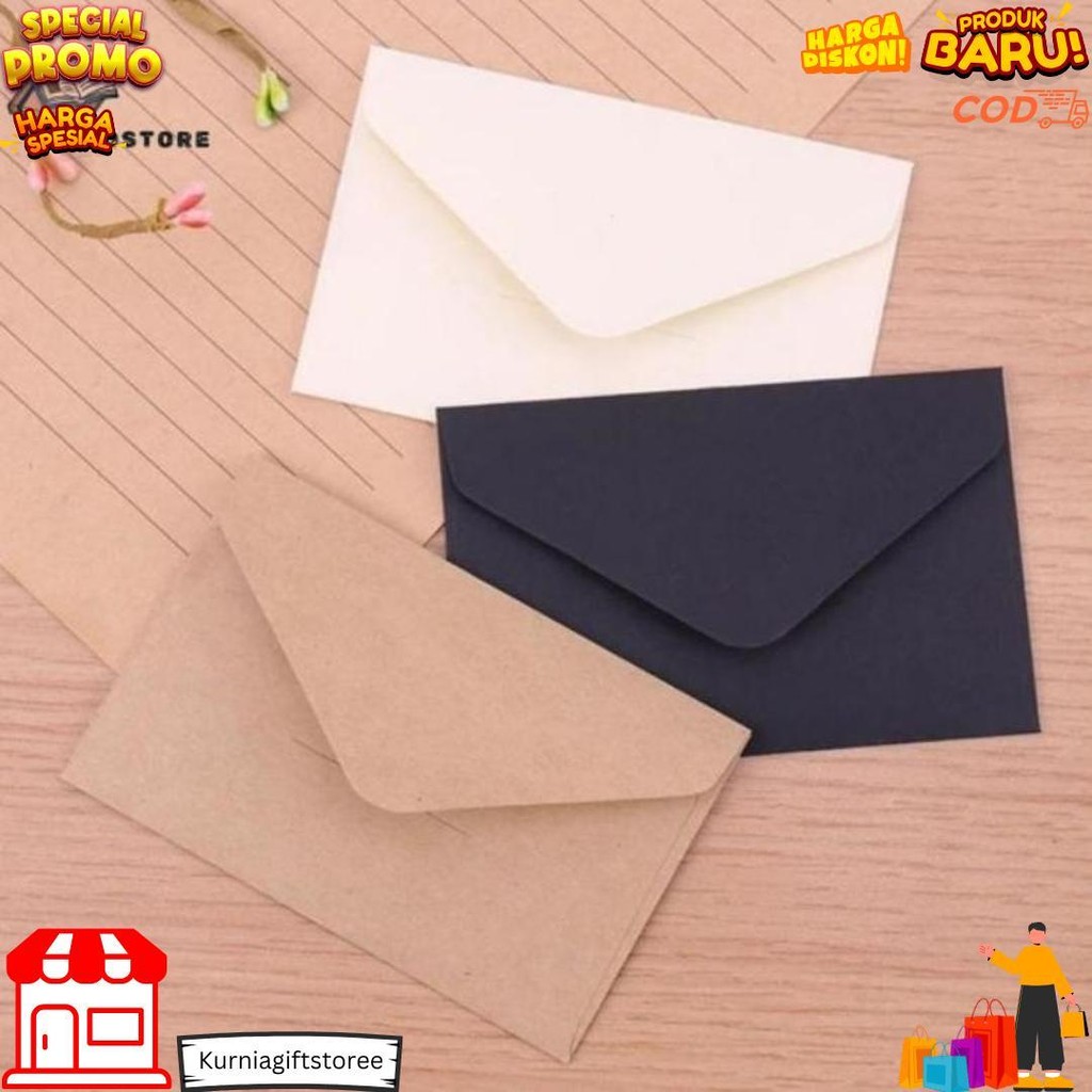 

Amplop A5 / A6 /A7 /B7 Amplop Vintage / Amplop Undangan / Amplop Kondangan Kraf / Vintage/ Amplop Murah D Cod