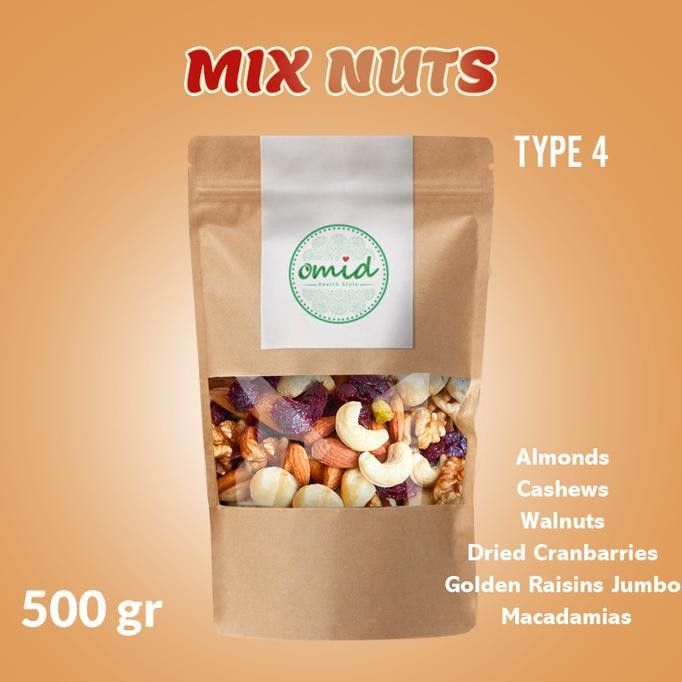 

Sale Mix Nuts Type 4 / Kacang Campur | 500Gr