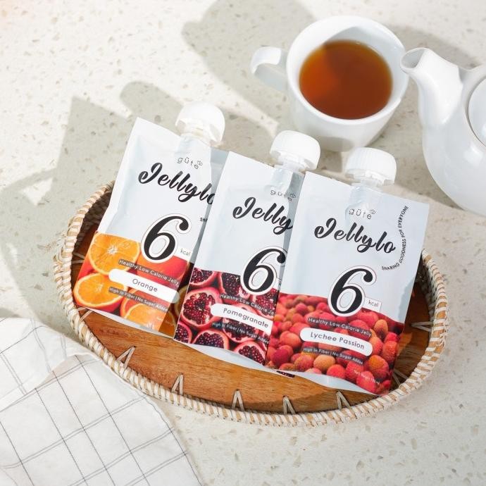 

Murah [6Pcs] Jellylo - Konjac Jelly Low Cal Guilt Free Keto Diet No Sugar
