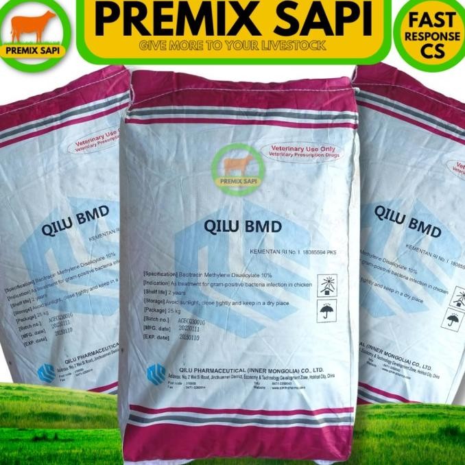 AGP QILU BMD (Ba.citracin-Methylene-Disalycilate) REPACK -AYAM BROILER