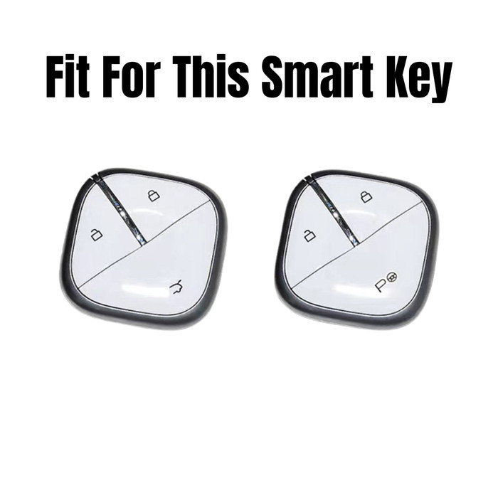 Sarung Kunci Wuling Binguo Ev Cloud Ev Air Ev Long Range Metal Kulit Key Cover Smart Key